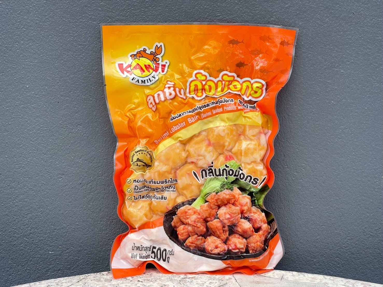 Kani ລູກຊີ້ນກຸ້ງມັງກອນລັກກີ້ 500g 